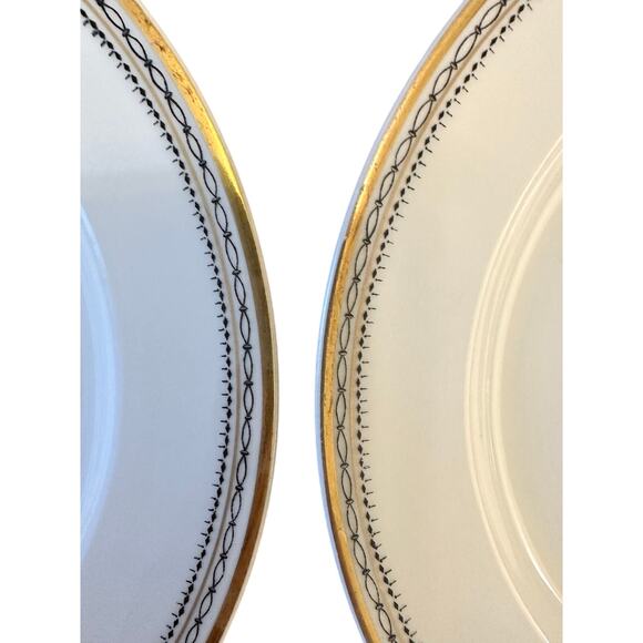 Heinrich & Co Vintage 1930's 'Claridge' 7.75" Salad Plates-Set of 3 - Picture 3 of 6